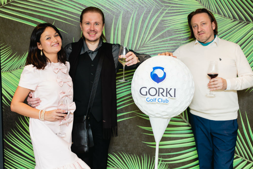 Весенний коктейль и закрытие зимнего сезона гольф-клуба GORKI